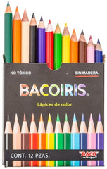 Color sin Madera Bacoiris Cortos Colores Est.c/12 Baco® LP002 Estuche 7501174952520 02