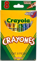 Crayón Estándar Colores Est.c/8 Crayola® 523008 Estuche 7501058203908 01
