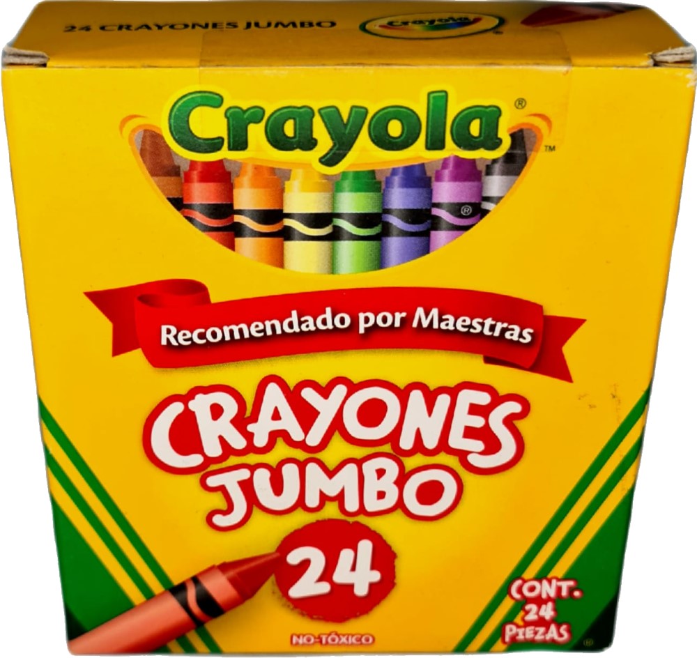 Crayón Jumbo Colores Est.c/24 Crayola® 520324 Estuche 7501058201430