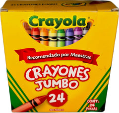 Crayón Jumbo Colores Est.c/24 Crayola® 520324 Estuche 7501058201430 01