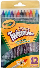 Color SinMadera Twistable Redondo Colores Est.c/12 Crayola® 687408 Estuche 7501058274083 01