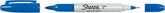 Marcador Permanente Doble Punta Sharpie Twin Tip Azul Sharpie® 1805637 Pieza 5401178324328 01