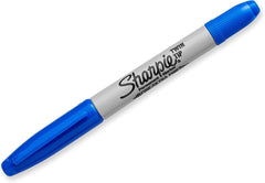 Marcador Permanente Doble Punta Sharpie Twin Tip Azul Sharpie® 1805637 Pieza 5401178324328 03