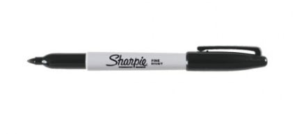 Marcador Permanente Sharpie Negro Fino Sharpie® 1812763 Pieza 5401178076371