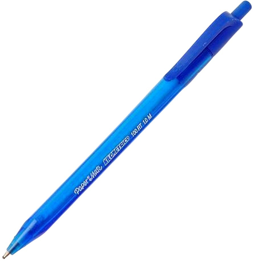 Bolígrafo Retráctil Kilométrico 100 Azul 1.0mm PaperMate® LA3567 Pieza 7703486037968 01