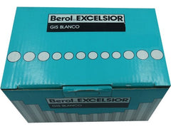 Gis Comprimido Excelsior Blanco c/150 Berol® Caja 7501030608516 01