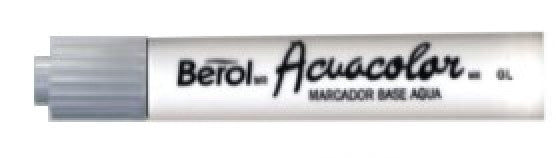 Marcador base Agua Acuacolor Remate Modelo Anterior Tono Gris Berol® M760460 Pieza 7501030613695