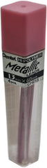 Minas Metallic 1.3×60mm 1.3mm Rosa Tubo c/4 Pentel® CH213M-P Tubo 72512130056 01
