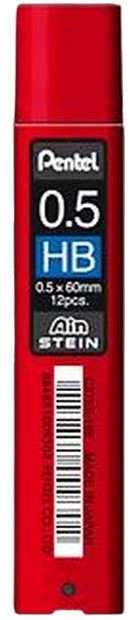 Minas Stein 0.5mm HB Pentel® C275S-HB Tubo 884851009302