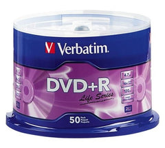 DVD +R 4.7gb 16× 120min Torre c/50 Verbatim® VB97174 Estuche 23942971740