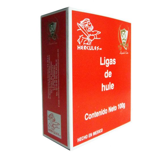 Ligas de Hule Caja 100g Natural Nº12 Hercules® Caja