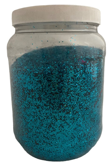 Diamantina Mediana 1kg Azul Cielo NaviEmpaques® Botella 01