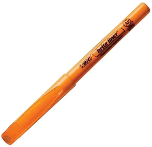 Marcador Textos Marking/Brite Liner Naranja Neón Bic® Pieza 70330331648 02
