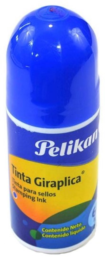 Tinta p/Sellos Giraplica Azul Frasco Pelikan® Pieza 7501015201695