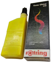 Tinta China p/Estilógrafo 520 23ml Amarillo Frasco rOtring® Pieza 7501015251478 01