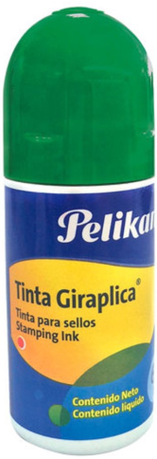 Tinta p/Sellos Giraplica Verde Frasco Pelikan® Pieza 7501015201688