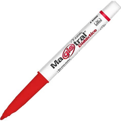 Marcador p/Pizarrón Magistral Didáctico Fino Rojo AZOR® 84002 Pieza 7501428706633 01