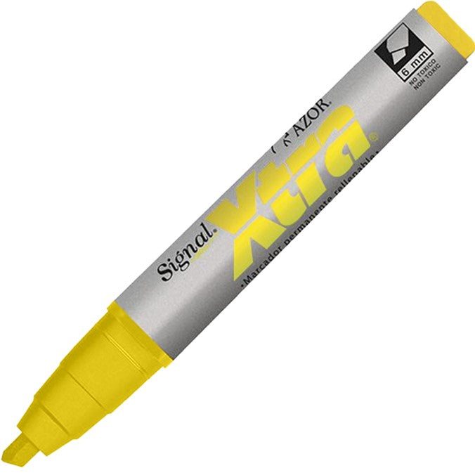 Marcador Permanente Signal® Xtra® Amarillo AZOR® 40005 Pieza 7501428701041 01