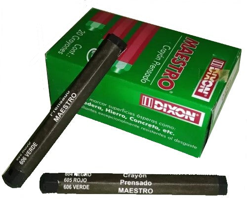 Crayón Industrial Maestro Negro 604 Dixon® 1994 Pieza 7501147460427 02