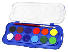 Acuarelas en Plástico Estuche c/Pincel Colores c/12 30mm Vinci® 67885 Estuche 7501014600277 02