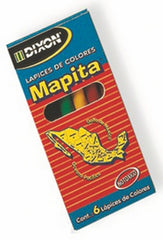 Color de Madera Cortos Mapita Colores Est.c/6 Vinci® 44711 Estuche 7501147410118 01