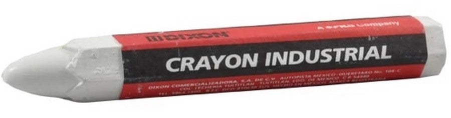 Crayón Industrial Blanco #143 Dixon® 1998 Pieza 7501147414314 01