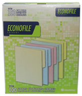 Fólder Econofile c/100 Azul palido Carta Irasa® FE-1302 Caja 7501249823151 01