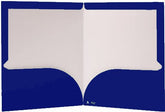 Fólder Doble Solapa 9.5cm Elite File Laminado Azul Marino Carta Irasa® EL-3007 Pieza 7501249830074 0