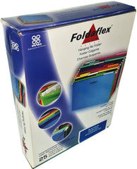 Fólder Colgante Foldaflex Plus c/Jinetes 1/3 c/25 Azul Carta Irasa® CL-6002 Caja 7501249860026 01