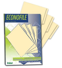 Fólder Econofile c/100 Crema Oficio Irasa® FE-1201 Caja 7501249825148 01