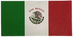 Bandera de México papel Bond Mini 15×7.5cm Proesa® Pieza
