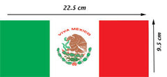 Bandera de México papel Bond Chica 22.5×9.5cm Diz&art® Pieza 7501688506073 02