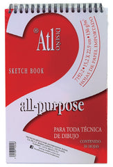 Block p/Arte MixMedia All Purpose #2 130g 30 hojas 15.2×22.9 Atl® 15244 Pieza 7501139112426 01