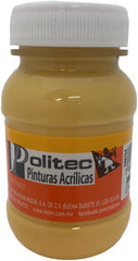Pintura Acrílica Línea300 100ml Amarillo Claro Politec® #327 Pieza 7501230032739 01