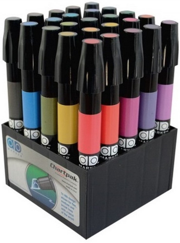 Marcador Chartpak AD™ Set A Basic c/25 ChartPak® BASICO Conjunto 14173000019 01