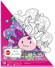 Cartón Forrado con Tela Ajolote Mandala 28×35cm Roel® PR0LCM023 Pieza 7501858973759 01