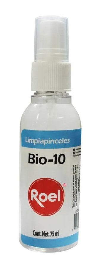 Limpia pinceles Bio-10 75ml Roel® P03000B75 Frasco 7501858912963