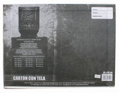 Cartón Forrado c/Tela Blanco 30×40cm INDART® PI01000CT3040 Pieza 7501858970253 01