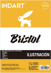 Block p/Arte Bristol A4 180g 50 hojas 21×29.7cm INDART® PI00BRIA4 Pieza 7501858992071 01