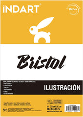 Block p/Arte Bristol A4 180g 50 hojas 21×29.7cm INDART® PI00BRIA4 Pieza 7501858992071 01