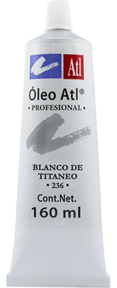 Pintura Oleo Atl 160ml Blanco Titanio Alt® T-40 236 Tubo 7501139111443 01