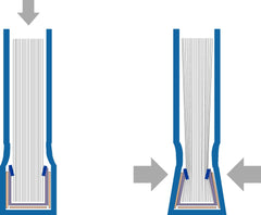 Pasta p/Encuadernar Dura A Azul Oscuro Carta Esselte® 35721/2117 Pieza 78787357211 02