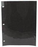 Mica Protectora p/carpeta 3 perforac.c/Cartón negro Transparente Carta Oxford® 64005 Pieza