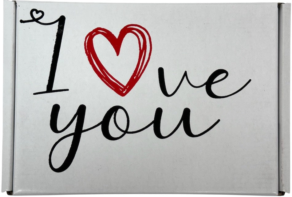 Caja Cartón San Valentín Love You Blanco 20×15×6cm DaccArT® [Pieza] 7506457801595 2