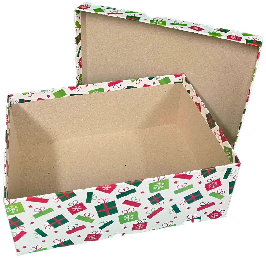 Caja Cartón Navidad Regalos Rígida 29×20×11cm DaccArT® [Pieza]