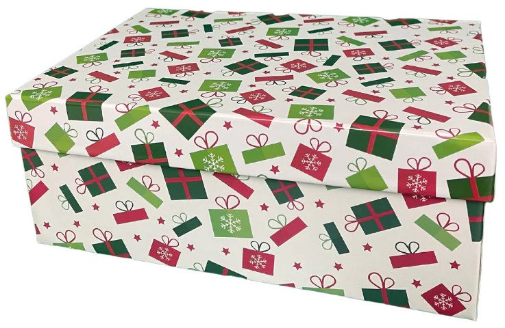 Caja Cartón Navidad Regalos Rígida 29×20×11cm DaccArT® [Pieza] 2