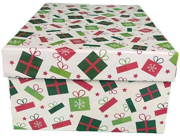 Caja Cartón Navidad Regalos Rígida 29×20×11cm DaccArT® [Pieza] 3
