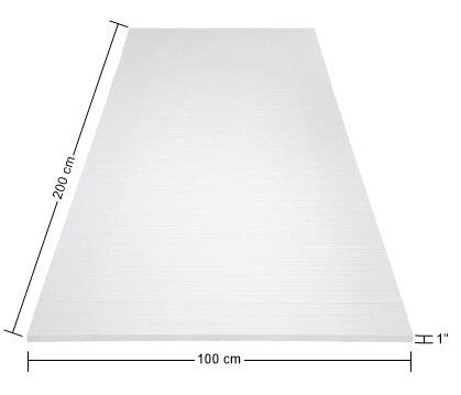 Unicel Placa 1" 200×100cm Placa 20220563 01