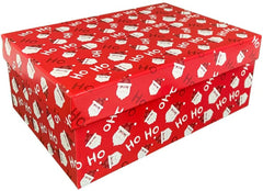 Caja Cartón Navidad HoHo Rígida 29×20×11cm DaccArT® [Pieza] 2