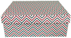Caja Cartón Navidad Zigzag Rígida 29×20×11cm DaccArT® [Pieza] 3